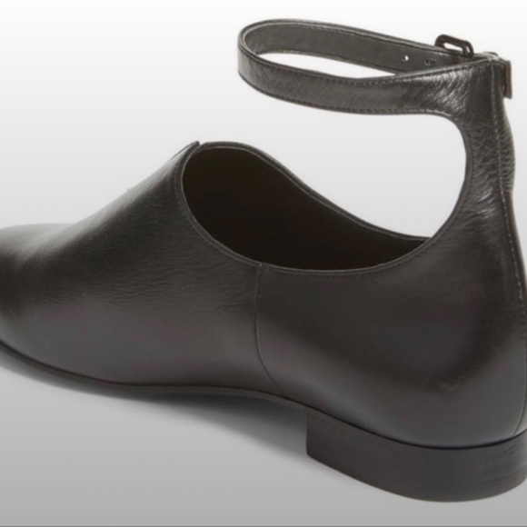 Opening Ceremony Norrah Womens Black Leather Ankle Shoes. Size 39 - Picture 2 of 7